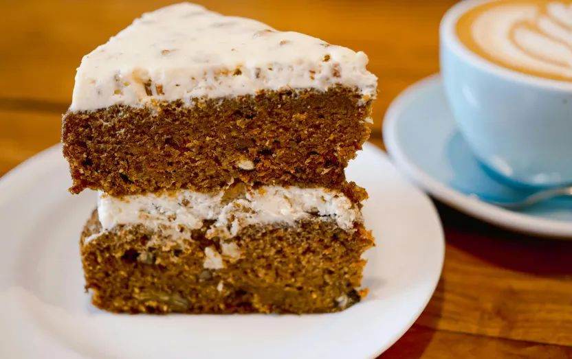 Tulsi chai with basil at Y-Not Chai Edmonton