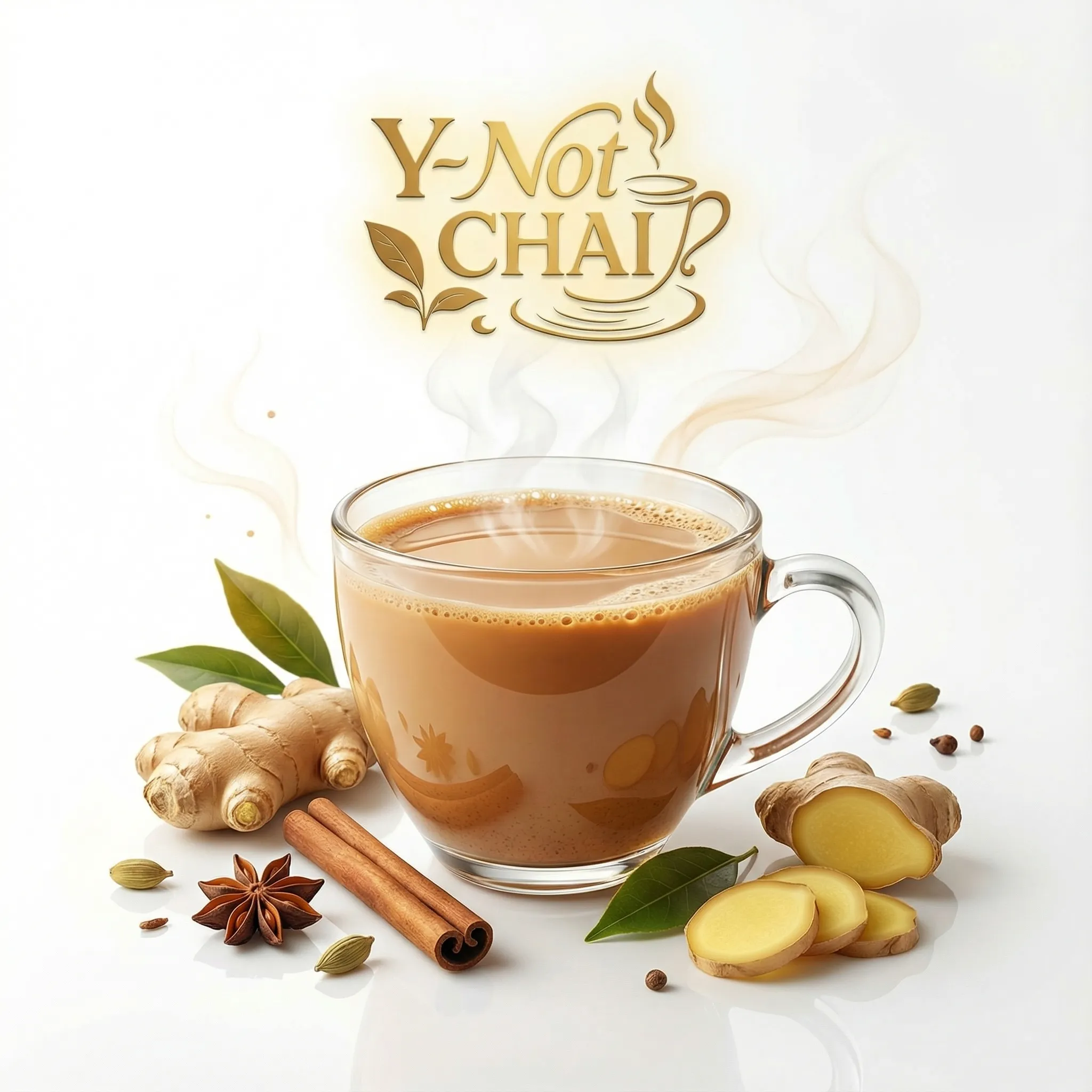Elaichi cardamom chai at Y-Not Chai Edmonton