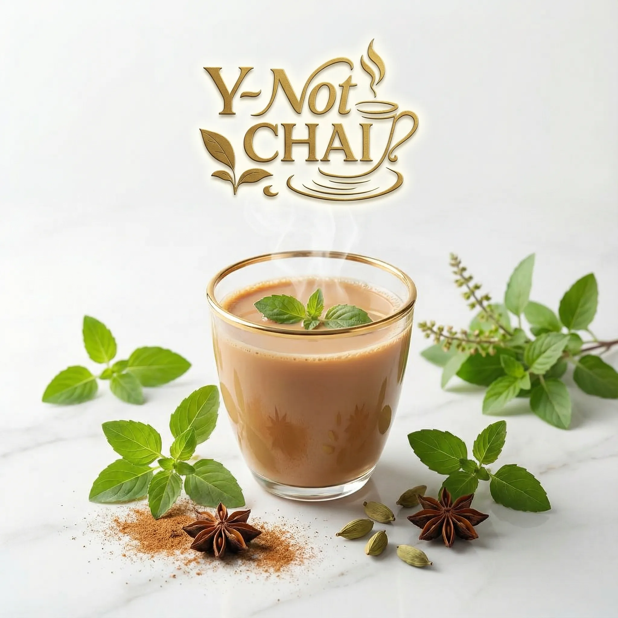 Tulsi Chai at Y-Not Chai - Holy basil tea in Edmonton, AB